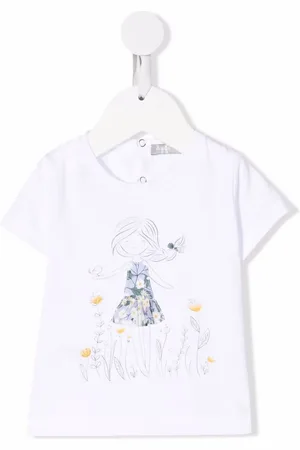 Il gufo Playera con estampado gráfico