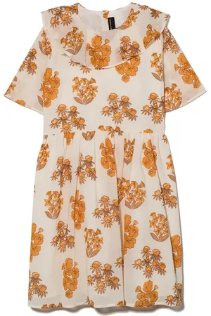 Mini Rodini Vestido con estampado Wildflowers
