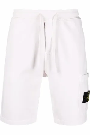 Stone Island Shorts con parche del logo