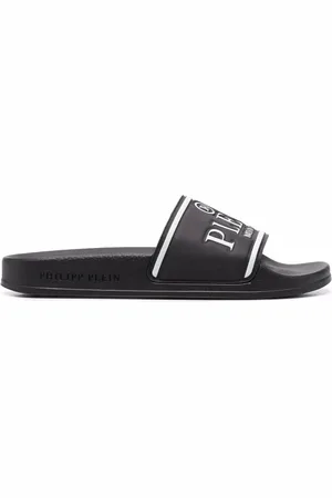 Philipp Plein Sandalias con logo estampado