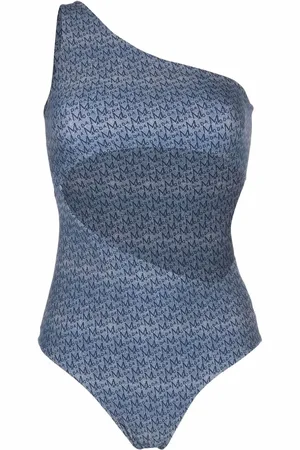 MAGDA BUTRYM Traje de baño con monograma estampado