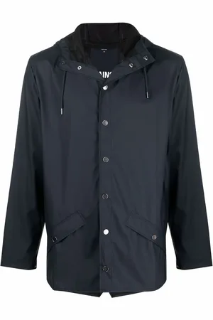 Rains Impermeable con capucha y cordones