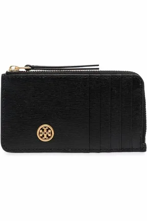 Tory Burch Tarjetero Robinson con cierre