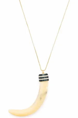 Tory Burch Collar con dije de cuerno