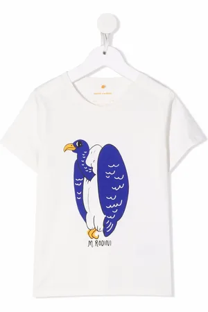 Mini Rodini Playera con logo estampado