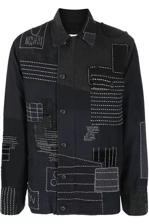 Maharishi Sobrecamisa con diseño patchwork