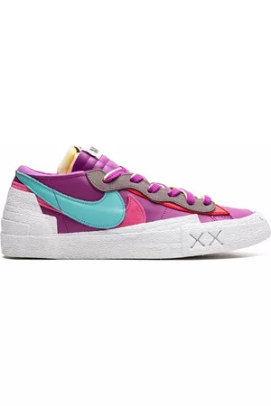 Nike Tenis Blazer Low "Purple Dusk" de x Sacai x KAWS