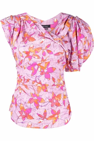 Isabel Marant Blusa Madinea con estampado floral
