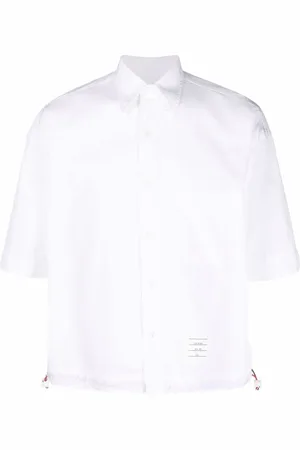Thom Browne Playera lisa manga corta