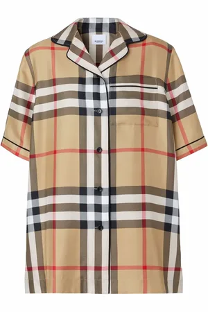 Burberry Camisa de pijama con motivo Vintage Check