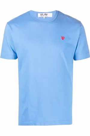 Comme des Garçons Playera con parche del logo y manga corta