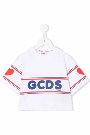 GCDS Top con logo estampado
