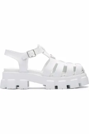 Prada Sandalias con logo triangular