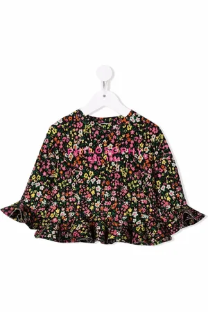 PHILOSOPHY DI LORENZO SERAFINI Playera con estampado floral