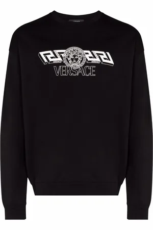 VERSACE Sudadera con logo estampado