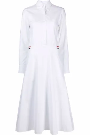 Thom Browne Vestido camisero RWB