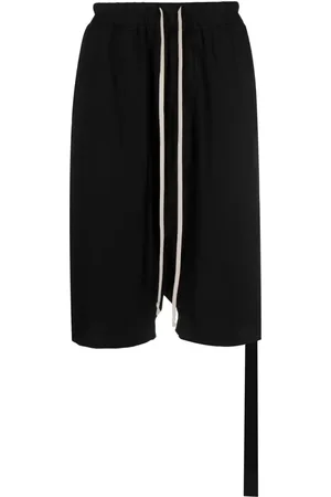 Rick Owens Bermudas de tiro caído