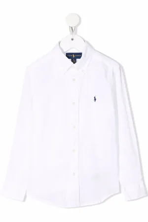 Ralph Lauren Camisa con logo bordado