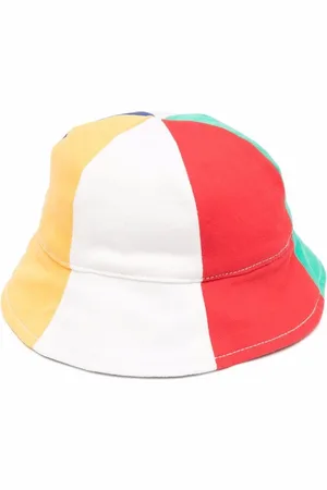 Stella McCartney Gorro de pescador con logo estampado
