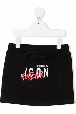Dsquared2 Falda con logo estampado