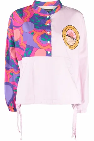 Isabel Marant Top Lizzip con estampado abstracto