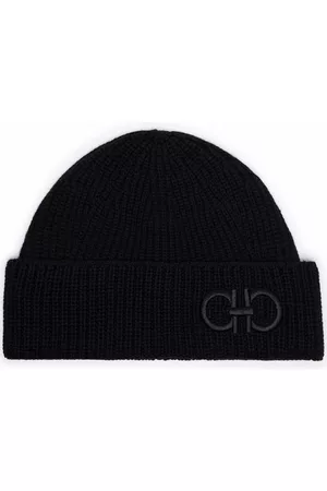 Salvatore Ferragamo Gorro con logo Gancini