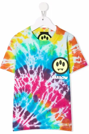 BARROW Playera con estampado tie-dye