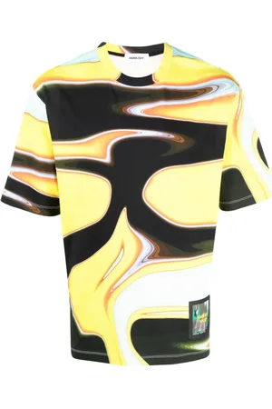 AMBUSH Playera con estampado abstracto
