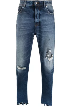 John Richmond Skinny jeans con parche del logo