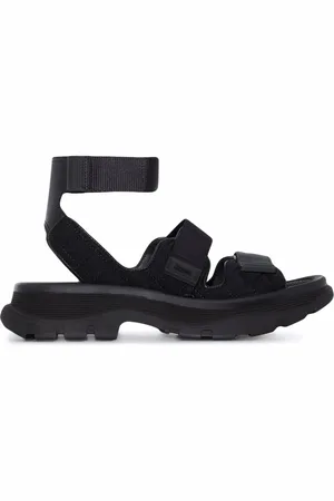 Alexander McQueen Sandalias Tread planas