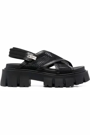 Premiata Sandalias con tiras de malla