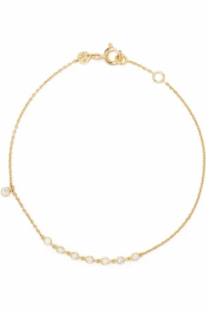 We by White Bird Pulsera Clarisse Rich en oro amarillo de 18kt con diamantes