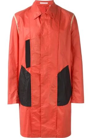 Helmut Lang Abrigo con diseño colour block