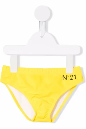 Nº21 Traje de baño con logo estampado
