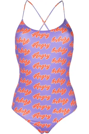 Natasha Zinko Traje de baño con estampado Angry