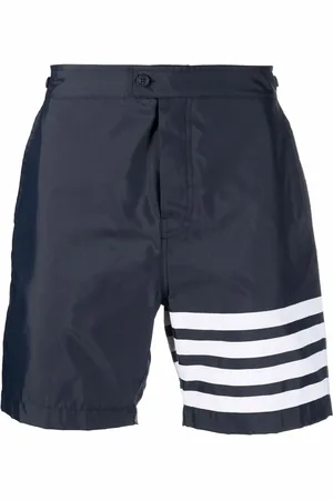 Thom Browne Shorts de playa con motivo 4-Bar