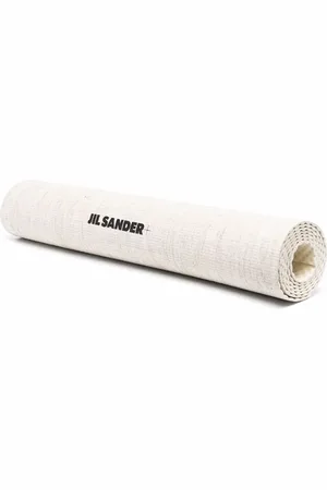 Jil Sander Tapete de yoga con logo estampado