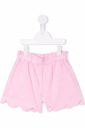 SIOLA Shorts festoneados