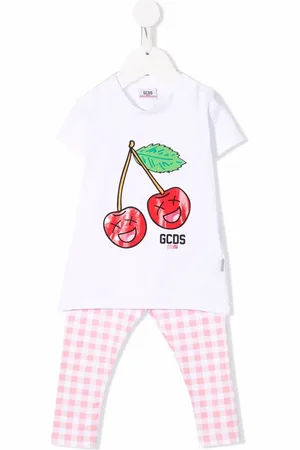 GCDS Traje deportivo con logo estampado