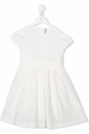 Il gufo Vestido midi con efecto arrugado