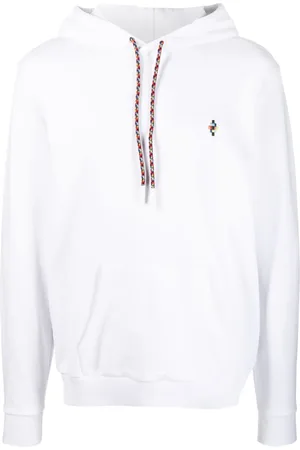 MARCELO BURLON Hoodie con logo bordado