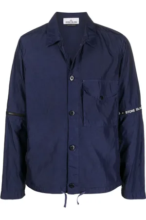 Stone Island Sobrecamisa con mangas removibles