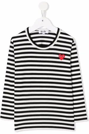 Comme des Garçons Playera con parche de corazón