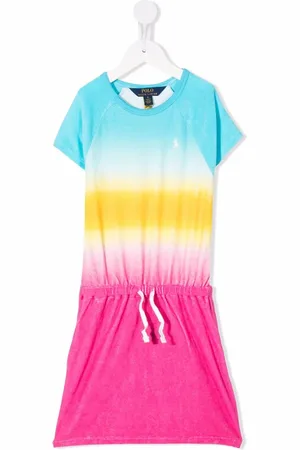 Ralph Lauren Vestido estilo playera con estampado tie-dye