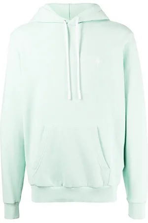 MARCELO BURLON Hoodie con logo bordado