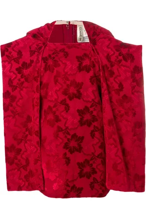 Comme des Garçons Blusa con efecto en jacquard 1996