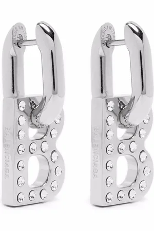 Balenciaga Aretes XS B Chain