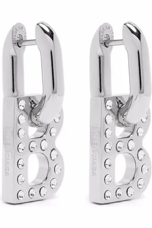 Balenciaga Aretes XS B Chain