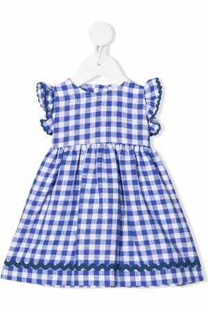 SIOLA Vestido a cuadros gingham