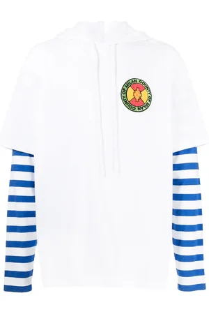 MARCELO BURLON Sudadera a capas con logo